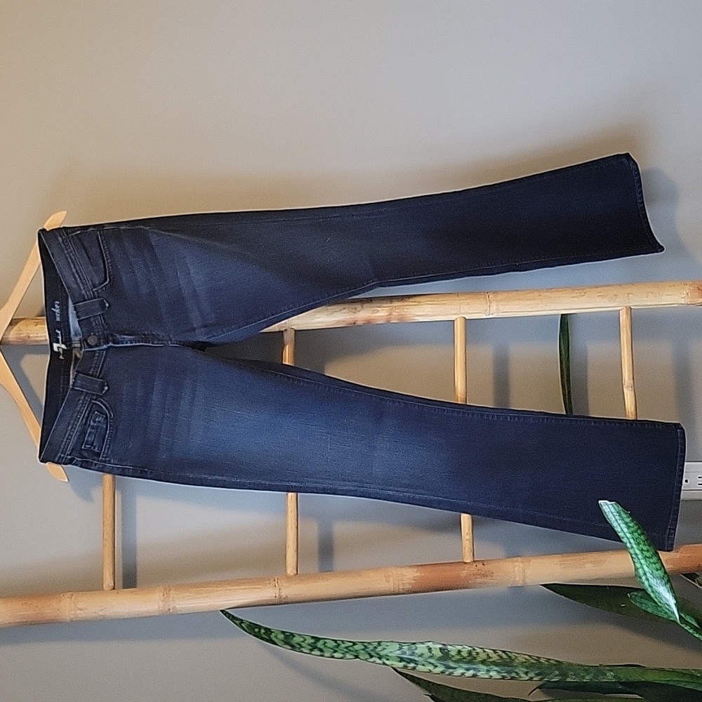 7 For All Mankind ROCKER Bootcut Jeans - Picture 2 of 9
